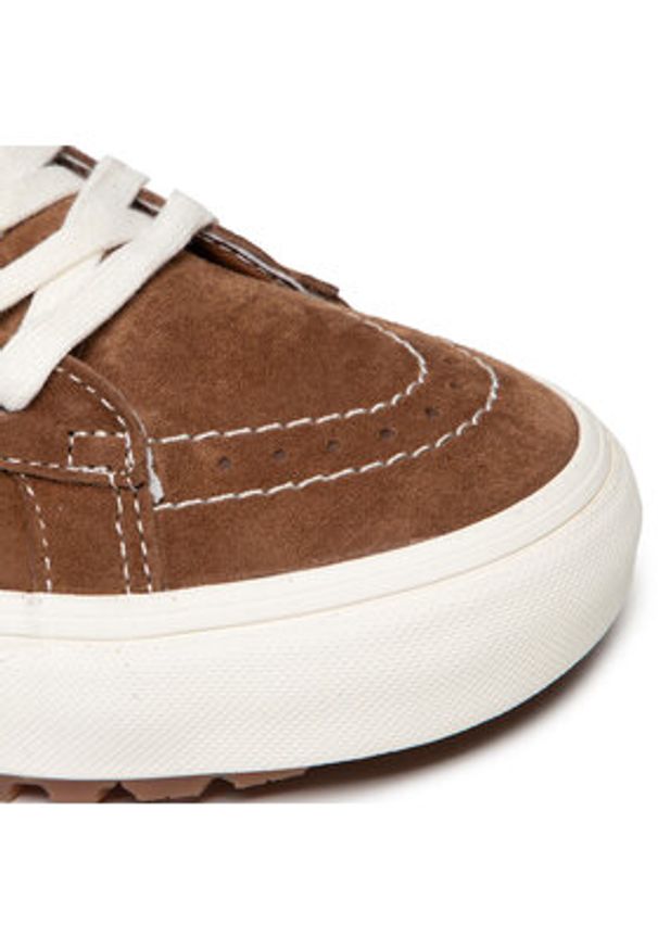 Vans Sneakersy Sk8-Hi Mte-1 VN0A5HZY6I61 Brązowy. Kolor: brązowy. Materiał: zamsz, skóra. Model: Vans SK8