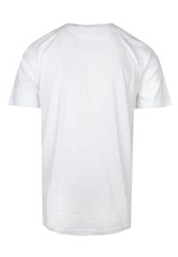 Męski T-Shirt (Koszulka) - Brave Soul - Biały z Kieszonką. Okazja: na co dzień. Kolor: biały. Materiał: bawełna. Sezon: wiosna, lato. Styl: casual #2
