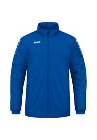Kurtka puchowa Jako Team. Kolor: niebieski. Materiał: puch. Styl: sportowy