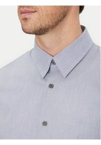 Armani Exchange Koszula XM000445 AF13007 FB056 Błękitny Regular Fit. Kolor: niebieski. Materiał: bawełna #2