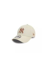 Czapka z daszkiem New Era MLB New York Yankees. Kolor: biały, brązowy, beżowy, wielokolorowy