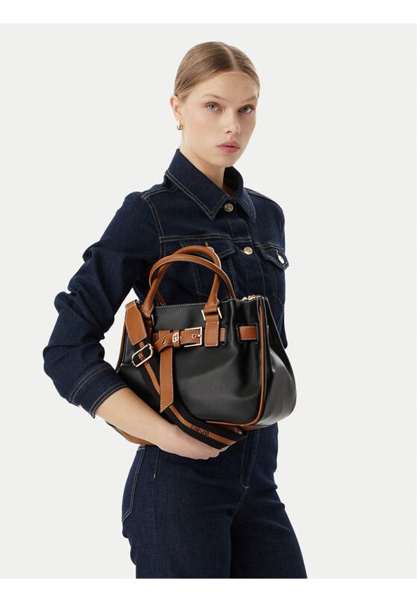 Liu Jo Torebka AA6032 E1120 Czarny. Kolor: czarny. Materiał: skórzane