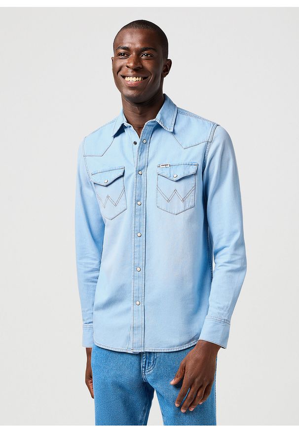 Wrangler - MESKA KOSZULA WRANGLER WESTERN SHIRT AUTHENTIC TINT 112362745