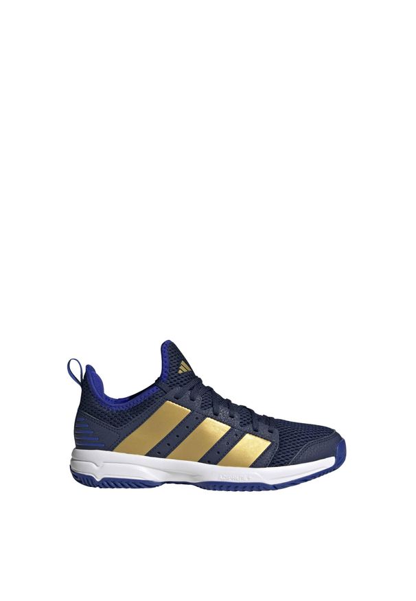 Adidas - Buty indoor dziecko adidas Stabil. Kolor: żółty, wielokolorowy, niebieski