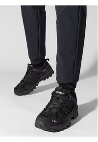 CMP Trekkingi Rigel Low Wp 3Q13247 Czarny. Kolor: czarny. Materiał: skóra, zamsz. Sport: turystyka piesza #4