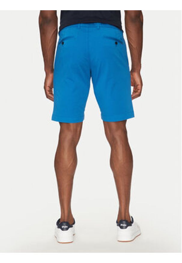Hechter Paris Szorty materiałowe 26664 151365 Niebieski Regular Fit. Kolor: niebieski. Materiał: bawełna