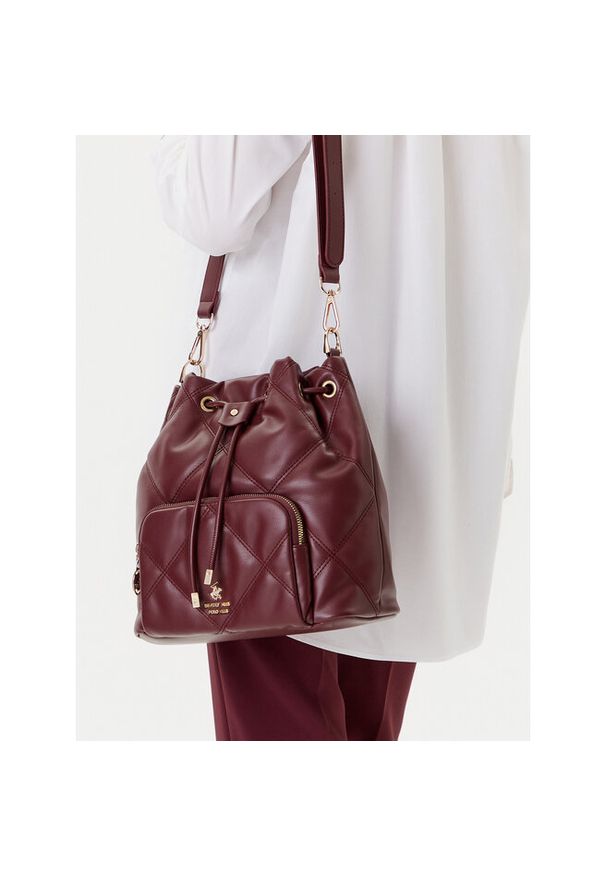 Torebka Beverly Hills Polo Club. Kolor: czerwony