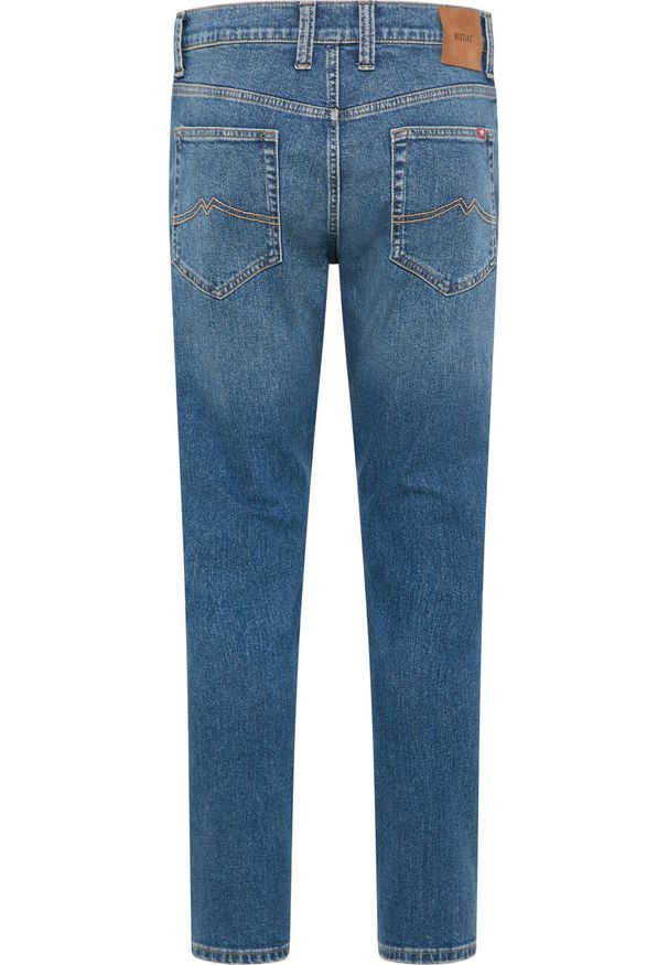 Mustang - Męskie Spodnie Jeansowe MUSTANG Toledo Tapered Denim Blue 1014326 5000 774