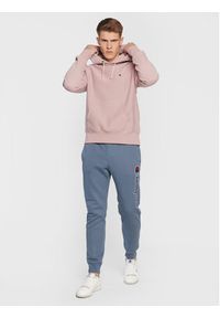 Champion Bluza Reverse Weave Fleece 217976 Różowy Regular Fit. Kolor: różowy. Materiał: bawełna #4