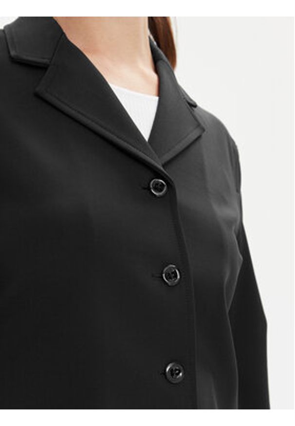 Max Mara Leisure Marynarka Duomo 2416911017 Czarny Regular Fit. Kolor: czarny. Materiał: wiskoza