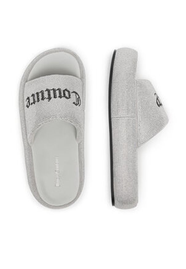 Juicy Couture Klapki WSS21515-04 Szary. Kolor: szary. Materiał: materiał
