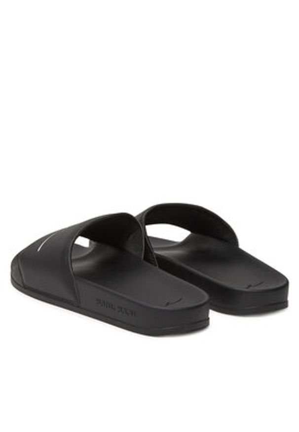 Karl Kani Klapki 1031640 Czarny. Kolor: czarny. Materiał: skóra