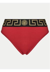 VERSACE - Versace Figi klasyczne z wysokim stanem AUD01050 1A10011 Czerwony. Stan: podwyższony. Kolor: czerwony. Materiał: bawełna #6