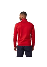 Kurtka polarowa męska Helly Hansen Crew Fleece Jacket. Kolor: czerwony. Materiał: polar