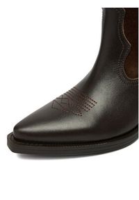 Badura Kowbojki EO-BAYLOR-07101 Brązowy. Kolor: brązowy. Materiał: skóra, zamsz #2