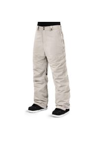 SIROKO - Spodnie snowboardowe męskie Groot. Kolor: beżowy. Sezon: zima. Sport: snowboard #1