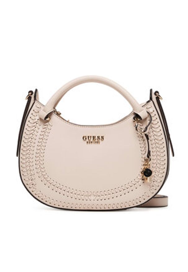 Guess Torebka Tatum HWNG96 67060 Beżowy. Kolor: beżowy. Materiał: skórzane