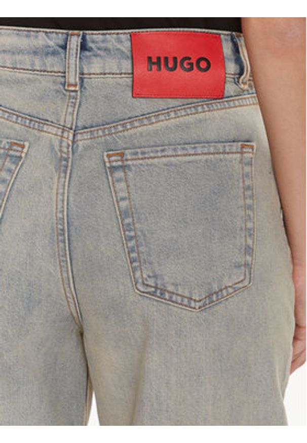 Hugo Jeansy 50507837 Niebieski Relaxed Fit. Kolor: niebieski