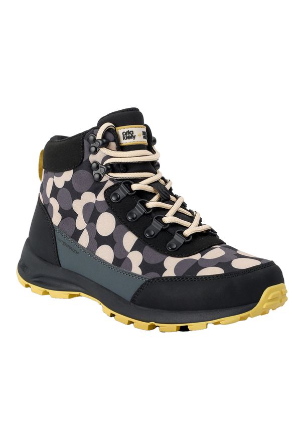 Regatta - Damskie Buty Outdoorowe Orla Kiely Birdy. Kolor: czarny, biały, wielokolorowy