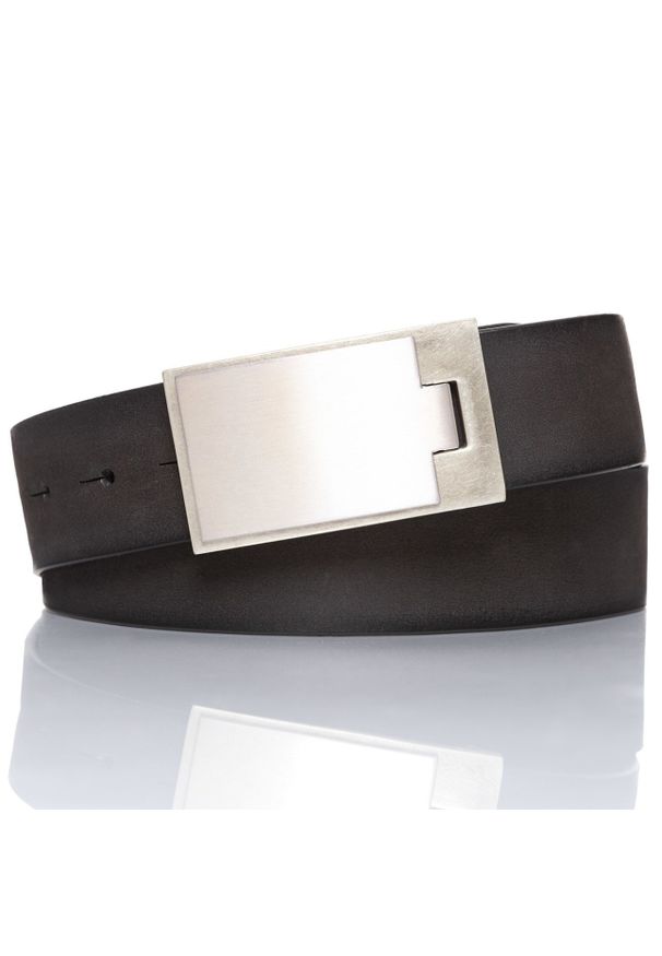 Mustang - MUSTANG PASEK SKÓRZANY MUS-M5001 0791 40mm Ledergürtel (RO39-2689A). Materiał: skóra. Wzór: paski. Styl: klasyczny