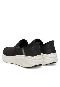 skechers - Skechers Sneakersy D'Lux Walker 2.0-Reeler 232463/BLK Czarny. Kolor: czarny. Materiał: materiał #3
