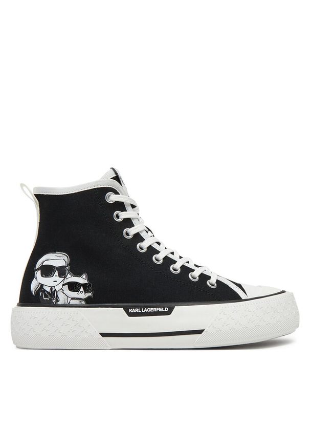 Karl Lagerfeld - Trampki KARL LAGERFELD. Kolor: czarny