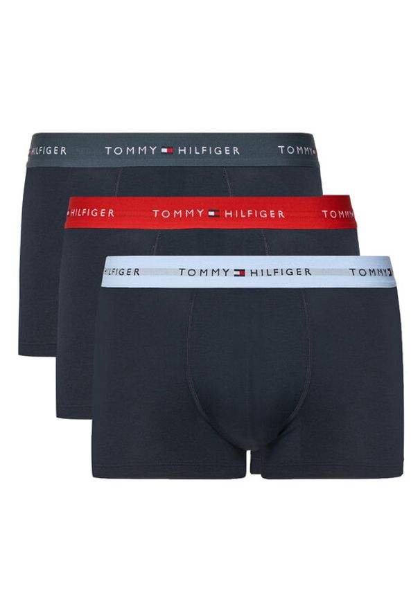 TOMMY HILFIGER - Tommy Hilfiger Komplet 3 par bokserek UM0UM02763 Czarny. Kolor: czarny. Materiał: bawełna