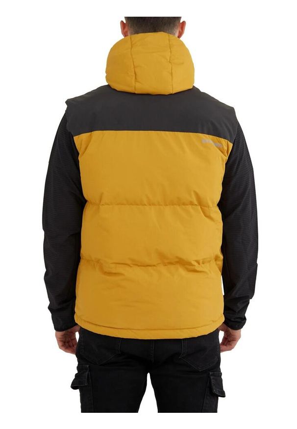 FUNDANGO - Kamizelka męska Fundango Laurel Padded. Kolor: żółty