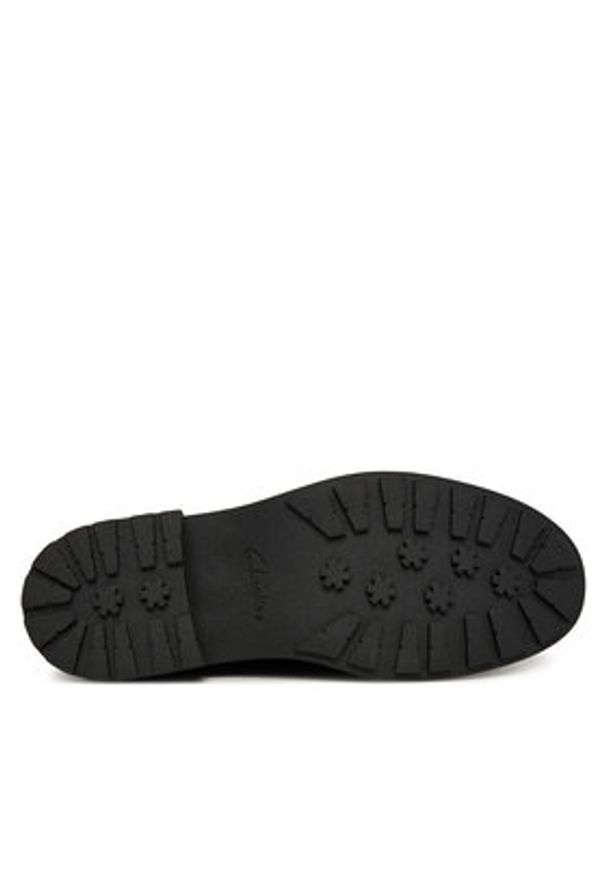 Clarks Oxfordy Orinoco3 Derby 26183171 Czarny. Kolor: czarny. Materiał: lakier, skóra
