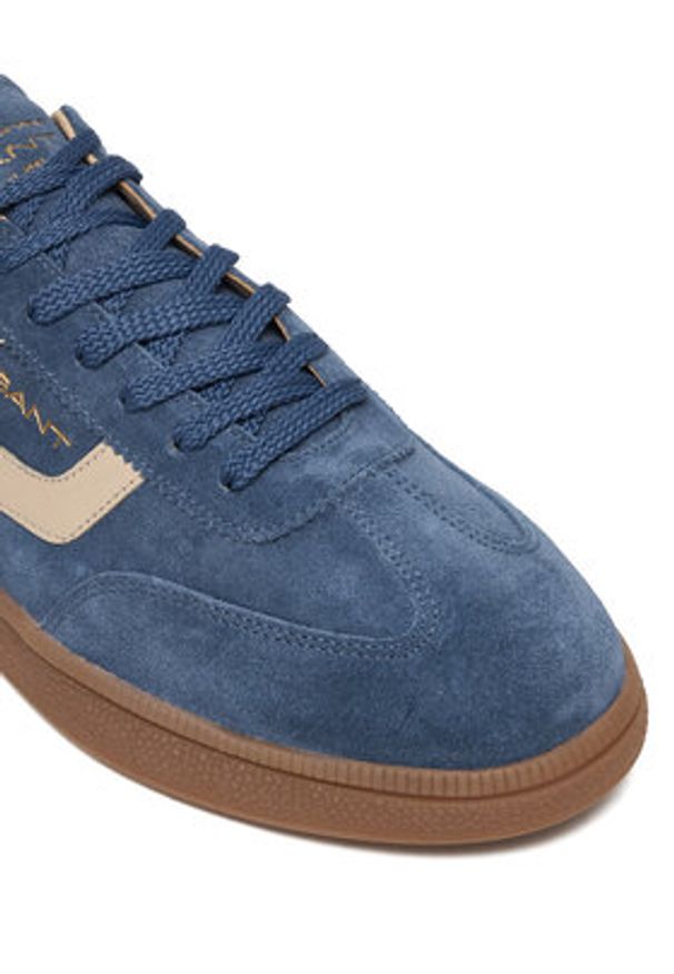 GANT - Gant Sneakersy 32633206 Niebieski. Kolor: niebieski. Materiał: skóra, zamsz