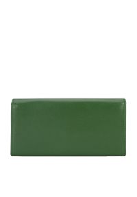 Wittchen - Damski portfel skórzany o prostym kroju zielony. Kolor: zielony. Materiał: skóra #4