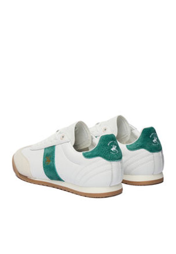 Beverly Hills Polo Club Sneakersy EO-LOGAN-01 MP40 Biały. Kolor: biały. Materiał: skóra