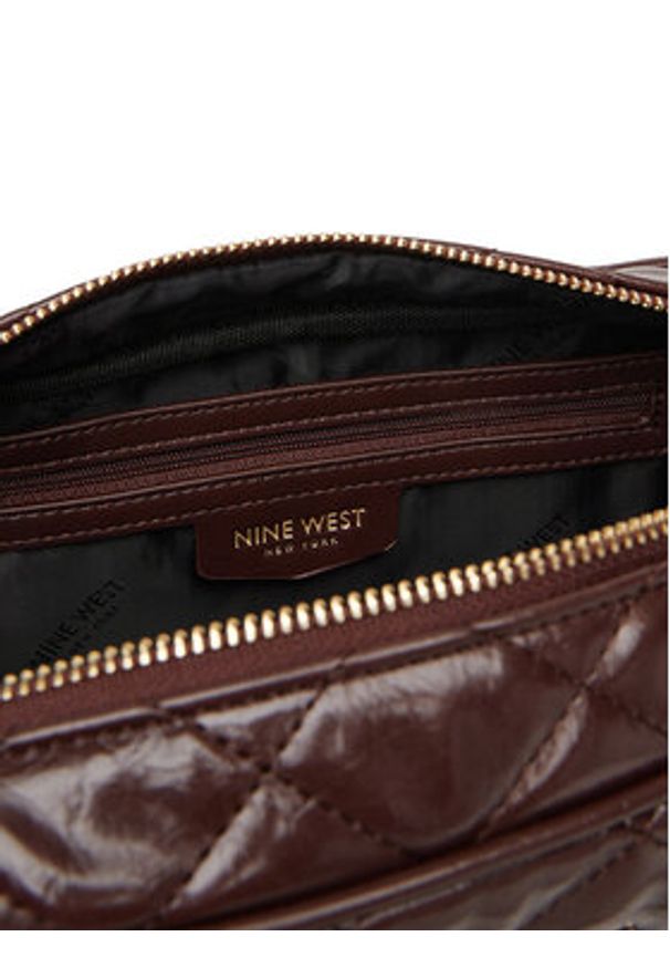 Nine West Torebka CEO-STACY-LA374-4067 Brązowy. Kolor: brązowy