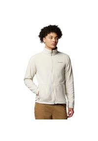 columbia - Bluza polarowa męska Columbia Fast Trek Light FZ Fleece rozpinana. Kolor: beżowy. Materiał: polar