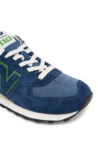 New Balance Sneakersy U574QBL W Niebieski. Kolor: niebieski. Materiał: zamsz, skóra. Model: New Balance 574 #4
