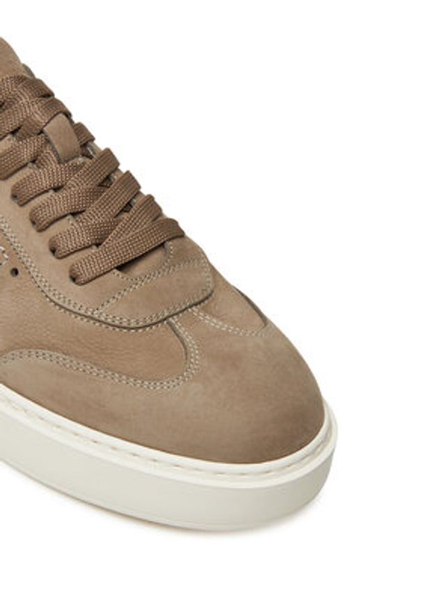 Fabi Sneakersy FU0261 Brązowy. Kolor: brązowy. Materiał: skóra