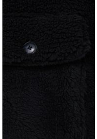 GAP Płaszcz damski kolor czarny przejściowy oversize. Kolor: czarny. Materiał: materiał, poliester. Wzór: gładki #3