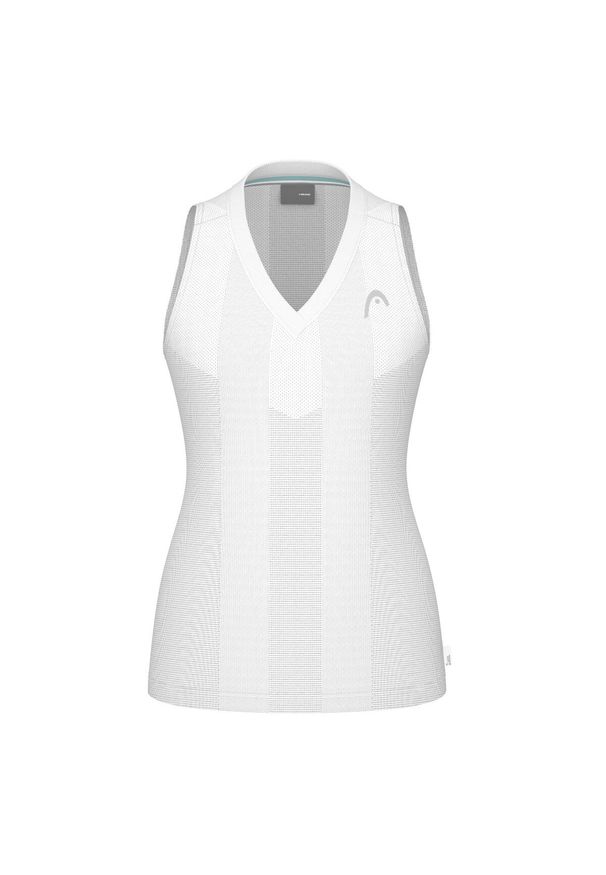 Damski tank top Head Performance. Kolor: biały. Sport: tenis