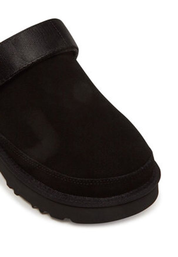 Ugg Klapki M Goldencoast Clog II 1166915 Czarny. Kolor: czarny. Materiał: zamsz, skóra