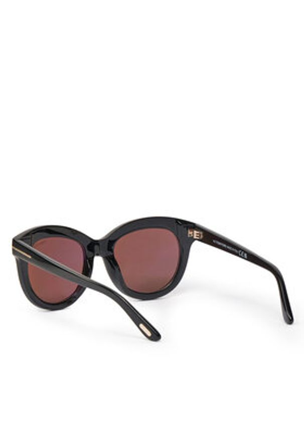 Tom Ford Okulary przeciwsłoneczne FT1189 01E Czarny. Kolor: czarny