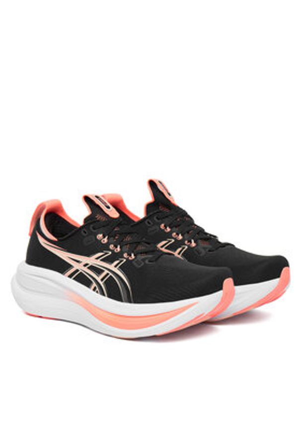 Asics Buty do biegania Gel-Nimbus 28 1012B899 Czarny. Kolor: czarny. Materiał: mesh
