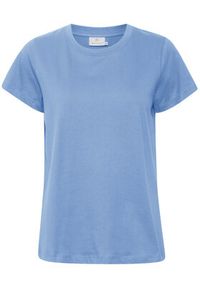 Kaffe T-Shirt Kamarin 10506137 Niebieski Regular Fit. Kolor: niebieski. Materiał: bawełna