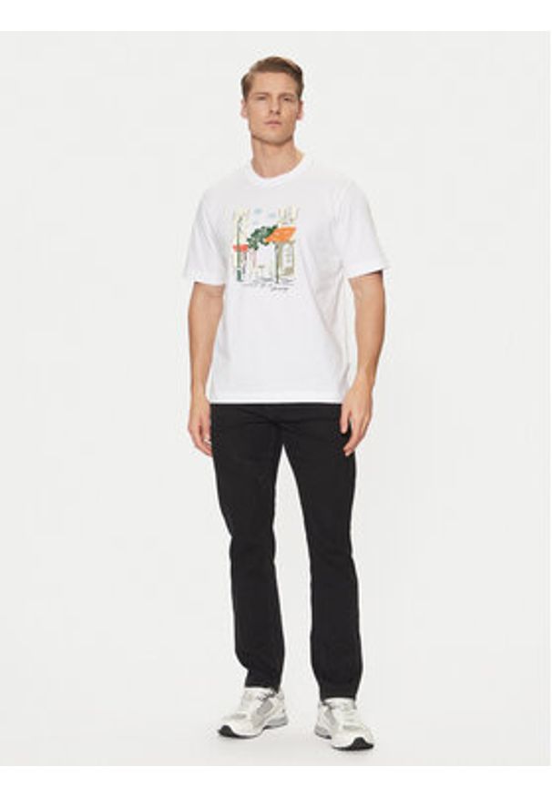 Jack & Jones - Jack&Jones Jeansy Mike 12246951 Czarny Tapered Fit. Kolor: czarny