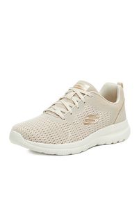 skechers - Skechers Sneakersy BOUNTIFUL 12607 NAT Beżowy. Kolor: beżowy. Materiał: materiał #7