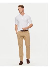 GANT - Gant Polo Shield 2210 Biały Regular Fit. Typ kołnierza: polo. Kolor: biały. Materiał: bawełna #2