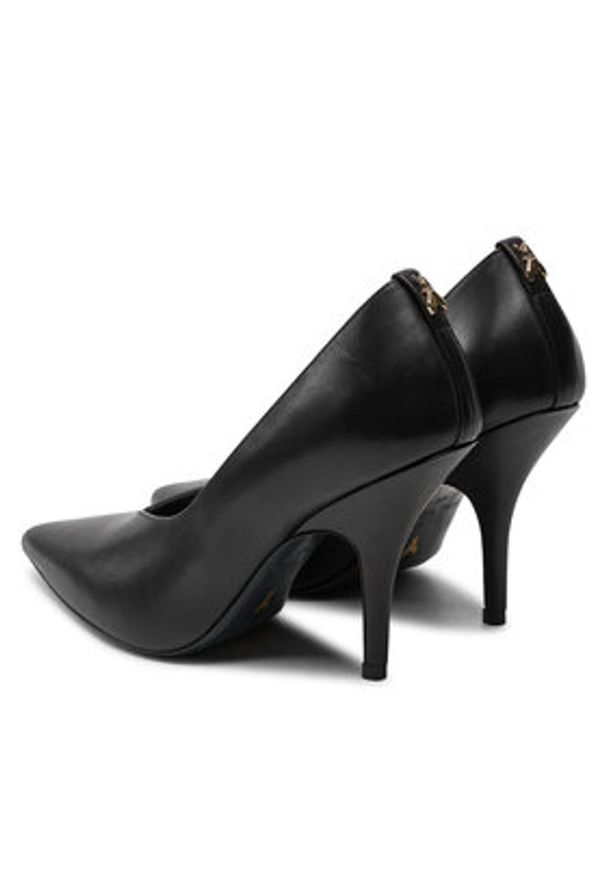 Patrizia Pepe Szpilki 8Z0032/L048 Czarny. Kolor: czarny. Materiał: skóra. Obcas: na szpilce