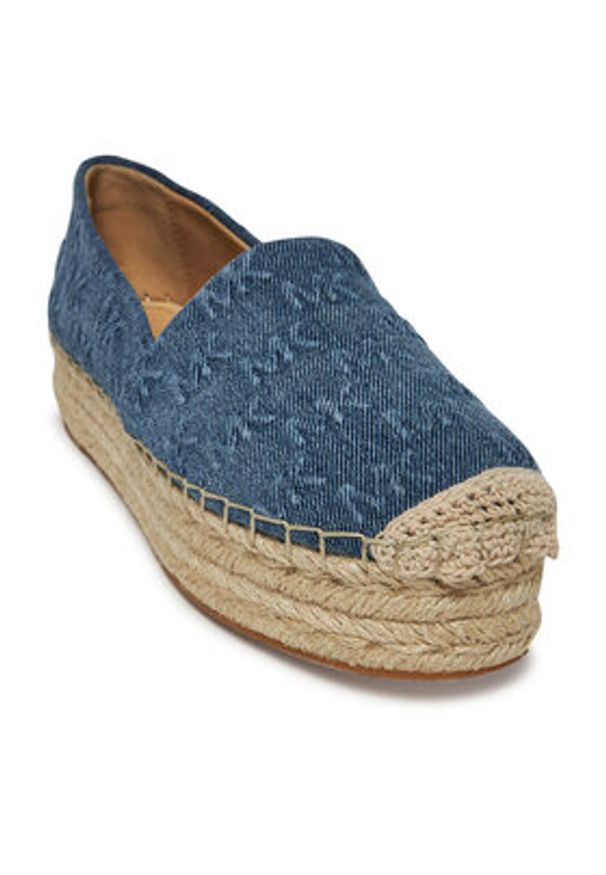 MICHAEL Michael Kors Espadryle Lynn 40S5LYFP1D Granatowy. Kolor: niebieski. Materiał: materiał