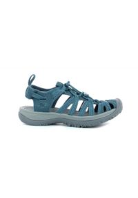 keen - Buty do chodzenia damskie Keen Whisper. Kolor: niebieski. Materiał: materiał, syntetyk. Sport: turystyka piesza