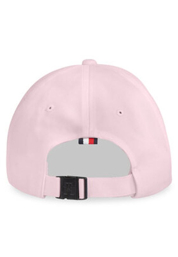 TOMMY HILFIGER - Tommy Hilfiger Czapka z daszkiem Th Imd Color 6 Panel Cap AM0AM13542 Różowy. Kolor: różowy. Materiał: bawełna