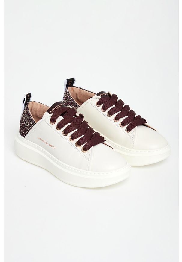 Alexander Smith - Sneakersy damskie skórzane Wembley ALEXANDER SMITH. Materiał: skóra